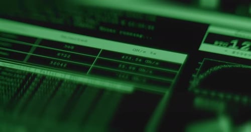Interface Displaying the Speed of Mining GH Per Second