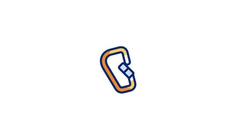 Animiertes Karabiner-Symbol