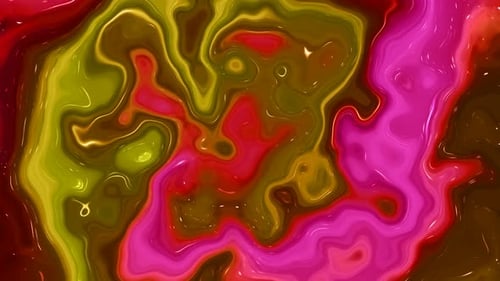 Glossy Liquid Swirl: Vibrant Abstract Fluid Motion Background