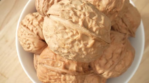 Walnuts in stunning macro close-ups