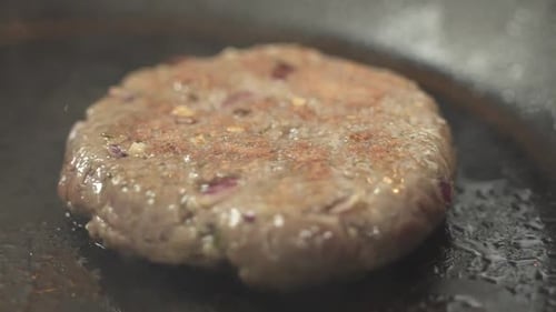 Hamburger na frigideira