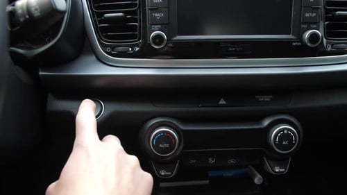 Starting car (push to start)