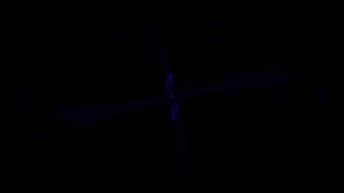 Neon Outlines Throb in a Mesmerizing VJ Loop Background