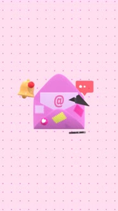 Animated Email Marketing and Notification Icons