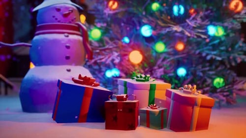 Weihnachtsgeschenke unterm Baum
