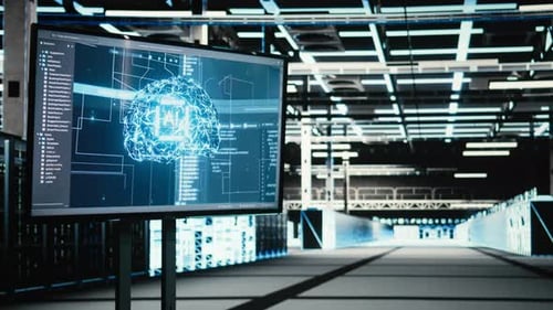 AI on Data Center Monitor Using Neural Networks to Optimize Server Load