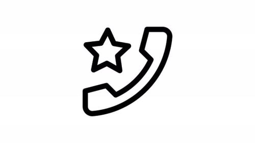 call line icon animation