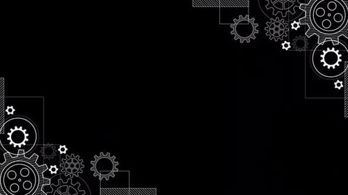 A lot of Gears Alpha Channel