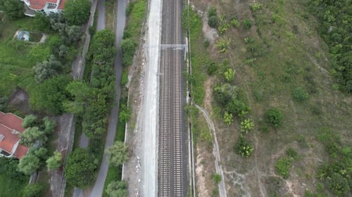 Aerial Shot Railway