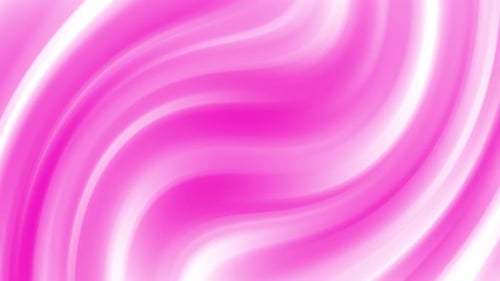 Dynamic Pink and White Abstract Fluid Motion Background
