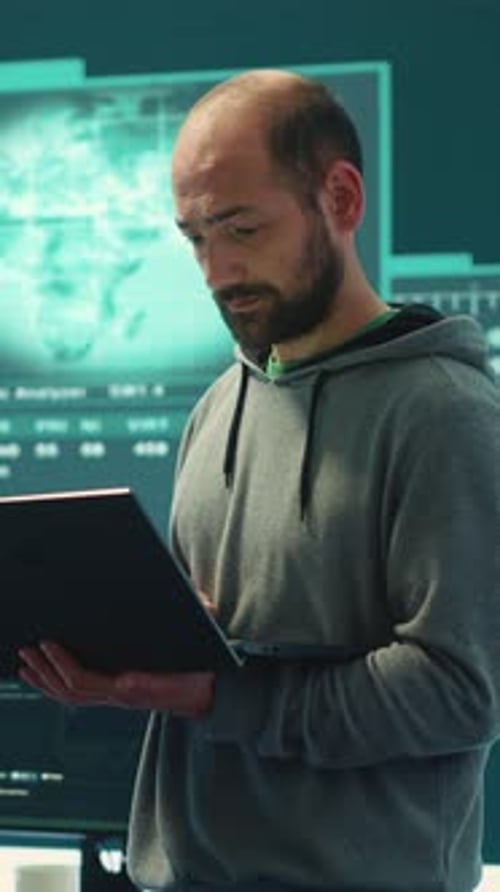 Vertical Video Governmental Hackers Breaching Network Security with Advanced Techniques