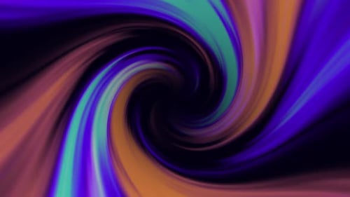 Abstract Colorful Swirling Light Trails Motion Background