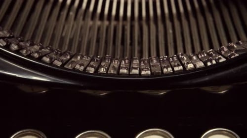 Text typed on a typewriter