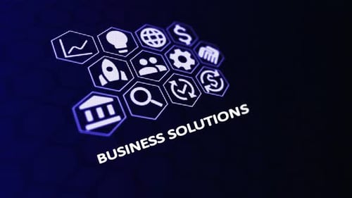 Business Solutions and Strategic Growth for Modern Enterprises. technology, business and network