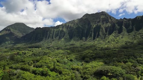 Aerial Adventure Through Hawaii's Peaks Winding Rivers