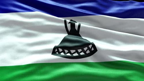 Realistic Waving Fabric Flag Animation