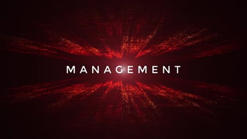 Texts and Animated Background-Management