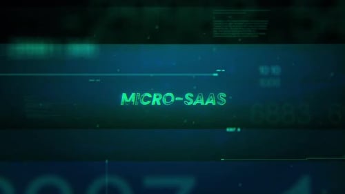 Futuristic Digital Glitch Text Reveal Opener