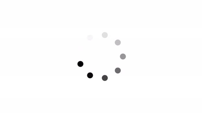 Minimalist Circular Loading Preloader Animation, Elements Motion ...