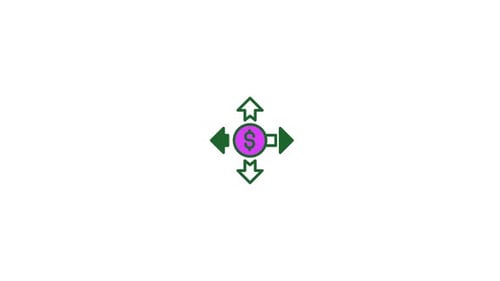 Money Management Icon animation