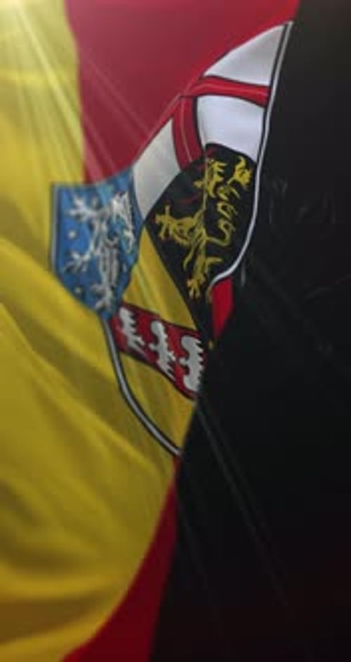 Flagge des Saarlandes