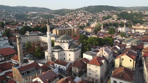 Beg mosque in Sarajevo, old town