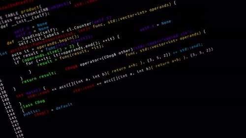 Programmieren des Computercode-Codierungsprozesses zum Füllen eines leeren Bildschirms