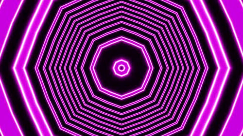 Electric Neon Loop Background