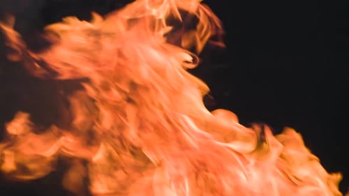 Fire Stream With Soot