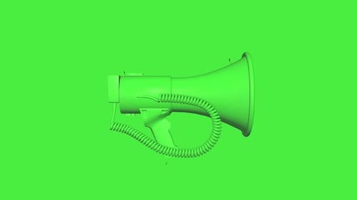 Green Megaphone