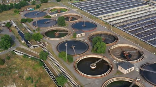 Recirculation Solid Contact Clarifier Sedimentation Tanks