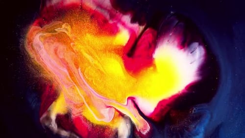 A Colorful Abstract Fluid Dynamics Design That Captivates With Motion and Aesthetics