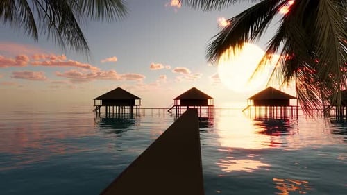 Holidays in the Maldives in houses on the water