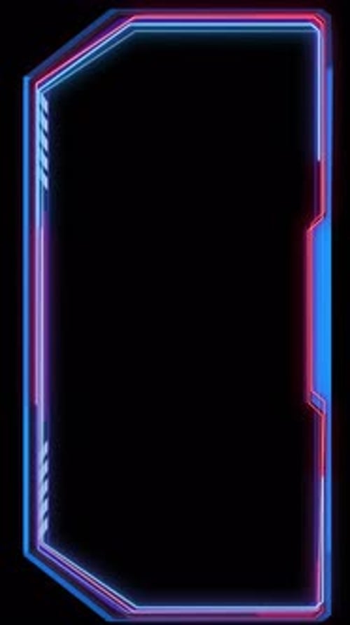 Digital Squares HUD Sci-fi Frame concept Futuristic Interface Screen Design Digital titles.