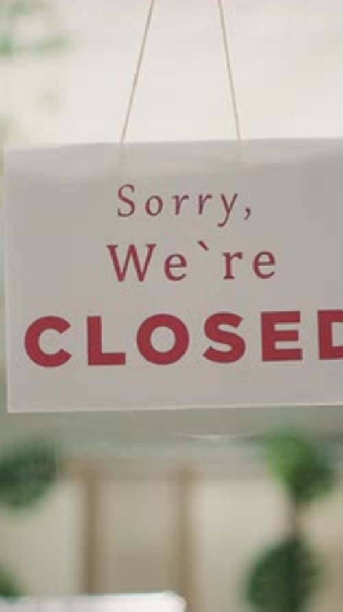 Vertical Video Closed Fancy Fashion Boutique