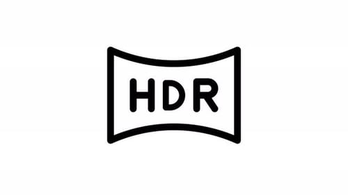 Animation des HDR-Liniensymbols