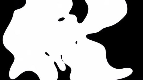 Abstract Fluid Dynamic Shape Wipe Transition
