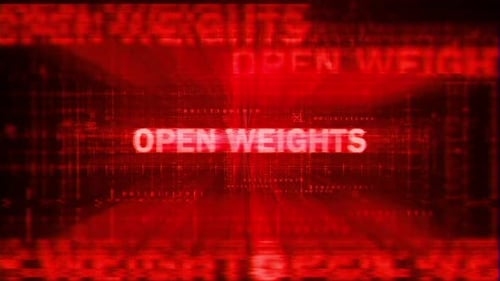 Glitch Digital Text Reveal with Red Distortion