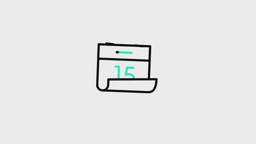 Calendar Animated Icon V12