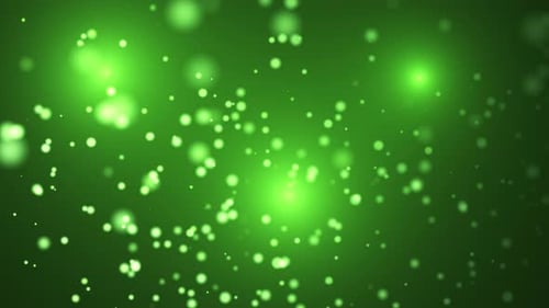 Abstract animation concept of sparkling particles for celebrating birthdays and holidays. 4k loop