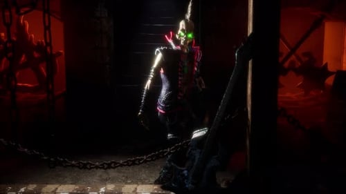 Punk Skeleton VJ Loop