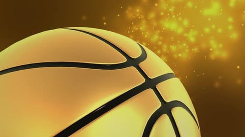 Basketball-Sport-Hintergrundschleife 4K