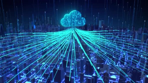 Tech City And Cloud Computing Data Center