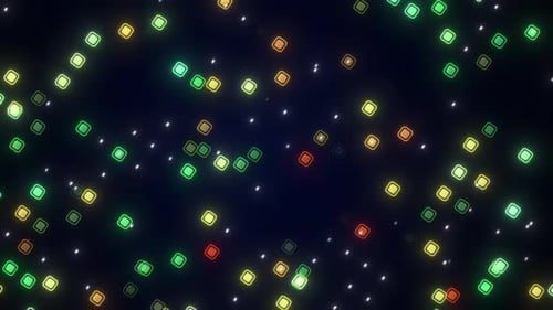 Green Digital Data Randomly Up And Down On Black Background Digital Big Data Background, Binary Code