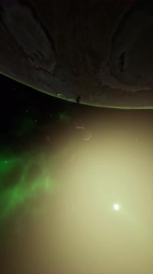 Vertical a Large Cluster of Asteroids Near an Unknown Planet