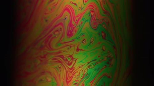 Soap Blur Swirl Paint Mix Gasoline Liquid Petrol