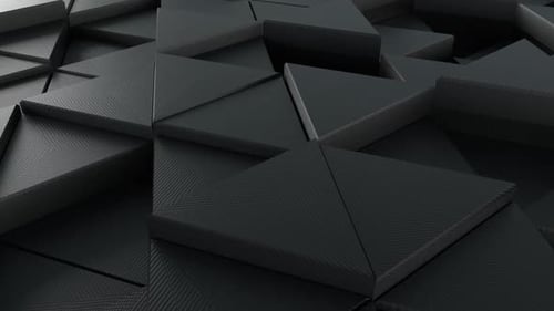 Dark Triangles Background Loop