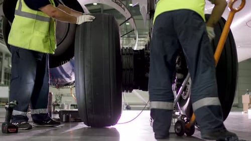 Aircraft Maintenance The Detailed Tire Inspection and Replacement Process Explained
