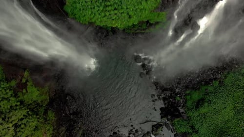 Sekumpul waterfall Bali Indonesia 2018