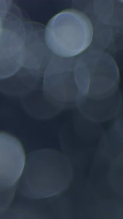 Das traumhaft weiche blaue Bokeh-Light Leak Overlay sorgt für einen eleganten Übergang